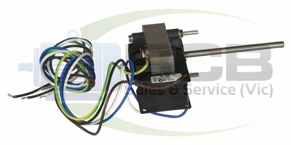 19-038-025 WOODHEATER FAN MOTOR 240V 2POLE (2800RPM) 3 SPEED