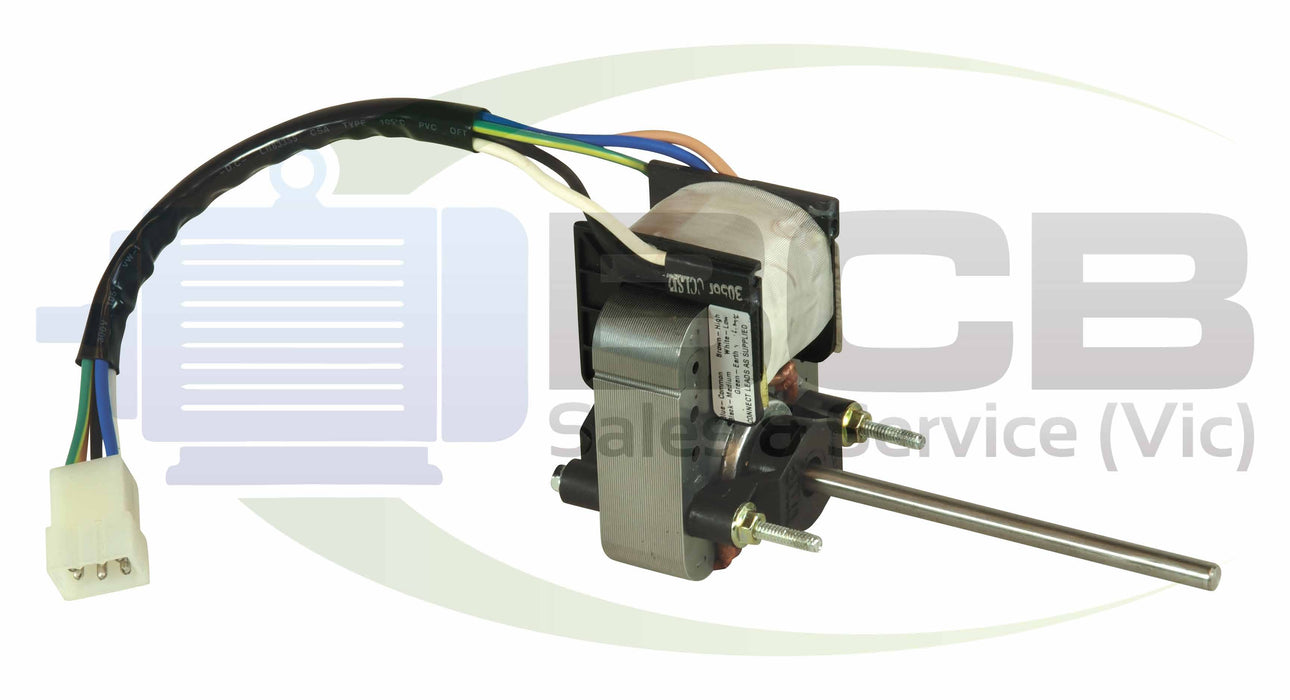 19-291-021 WOODHEATER FAN MOTOR 240V 2POLE (2800RPM) 3 SPEED