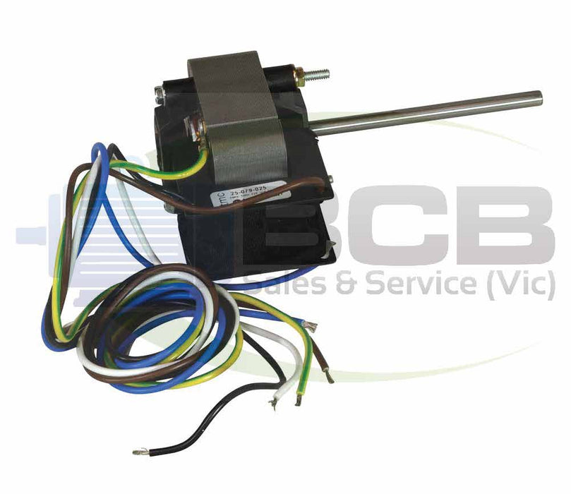 25-079-025 WOODHEATER FAN MOTOR 240V 2POLE (2800RPM) 3 SPEED