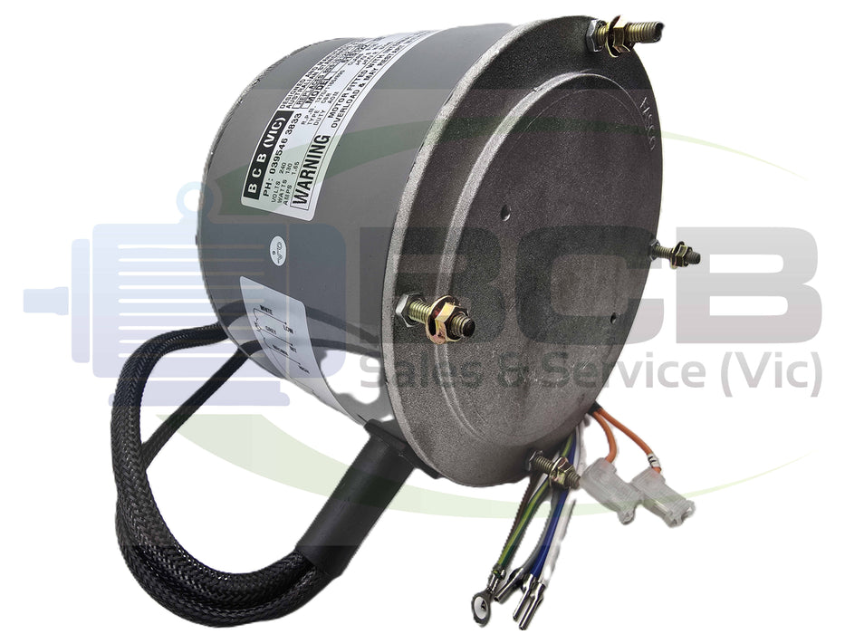 FASCO ( BETTS ) HVAC 8061S122-08 CONDENSOR SINGLE SHAFT FAN MOTOR 130W 4POLE (1400RPM) 3 SPEED