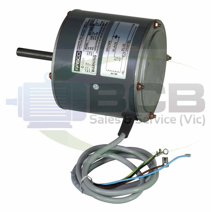 FASCO ( MARATHON ) HVAC 8061S009-06 CONDENSER FAN MOTOR 250W 6POLE (900RPM) SINGLE SPEED
