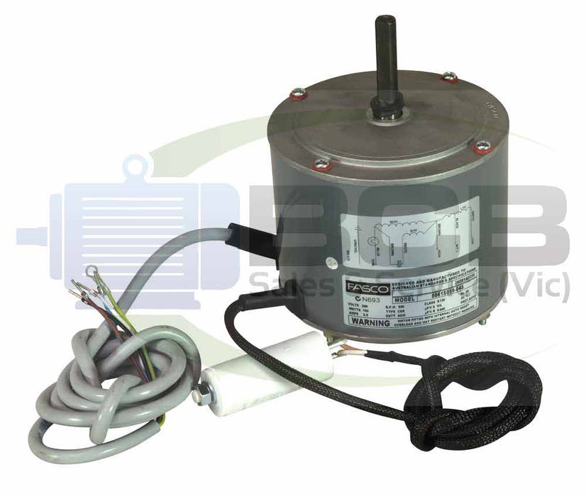FASCO ( MARATHON ) HVAC 8061S059-04 CONDENSER FAN MOTOR 150W 6POLE (900 RPM) 3 SPEED