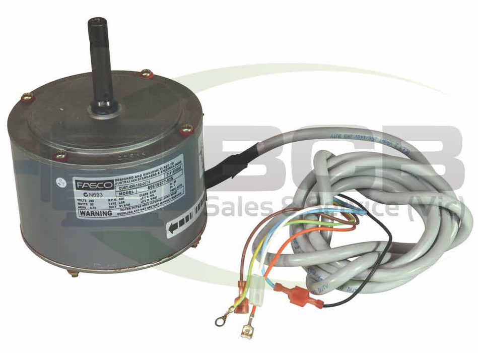 FASCO ( MARATHON ) HVAC 8061S077-02 CONDENSER FAN MOTOR 60W 6POLE (900RPM) 3 SPEED