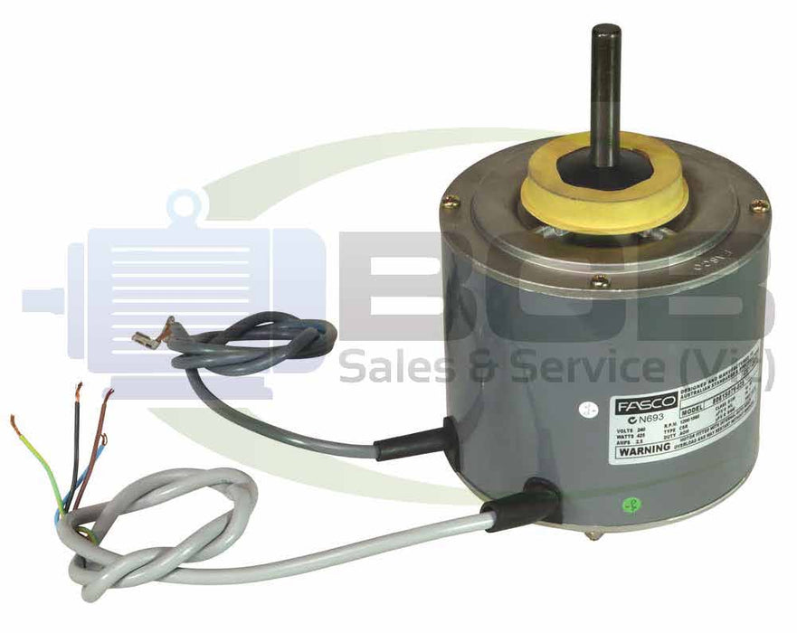 FASCO ( MARATHON ) HVAC 8061S079-02 SINGLE SHAFT FAN MOTOR 425WATT 4POLE (1200RPM) 2 SPEED
