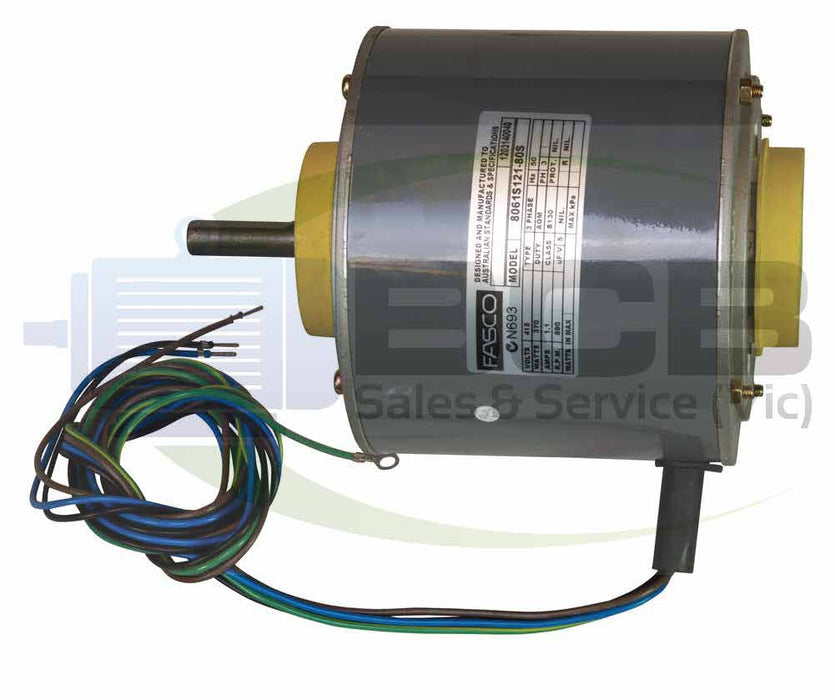FASCO ( MARATHON ) HVAC 8061S121-80 CONDENSER FAN MOTOR 370W 6POLE (900RPM) SINGLE SPEED