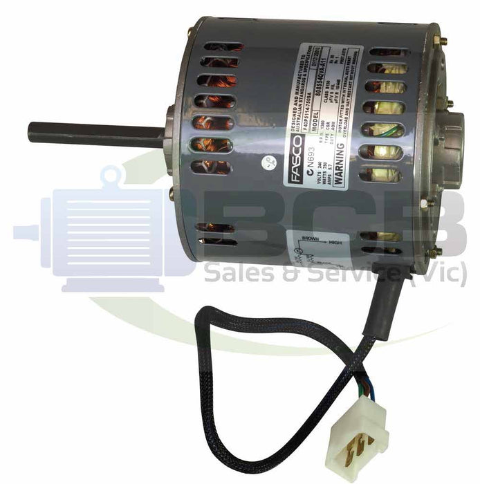 FASCO ( MARATHON ) 808554QVA-A11 BONAIRE 750W DUCTED HEATER FAN MOTOR 4POLE (1400RPM) SINGLE SPEED