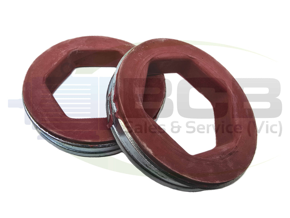 RED KULTHORN TEMPERZONE MOUNTING RUBBERS
