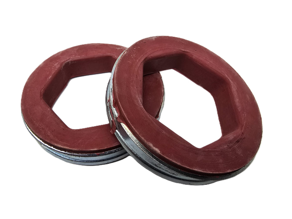 RED KULTHORN TEMPERZONE MOUNTING RUBBERS