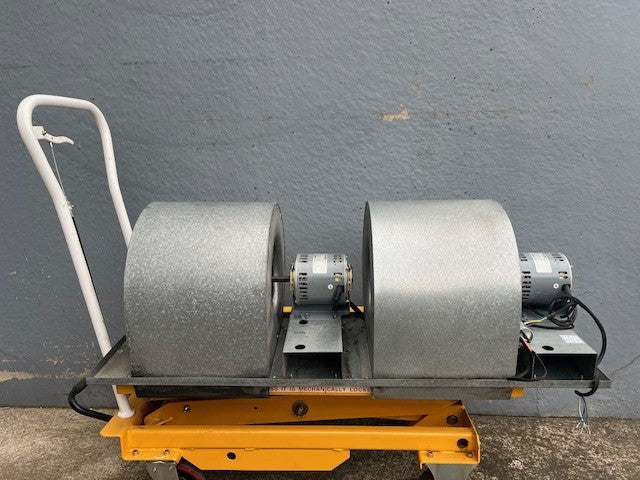 Twin Blower 10x10 750W on Fan Plate
