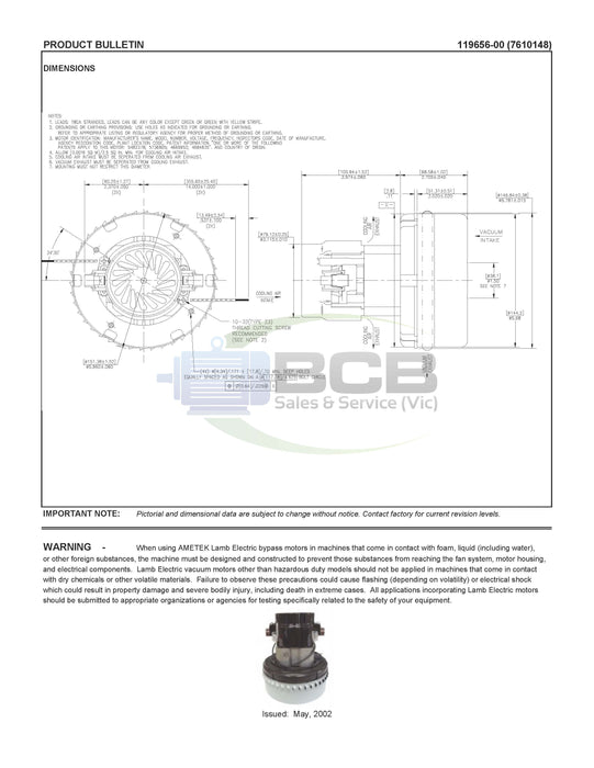 VAC MOTOR V318
