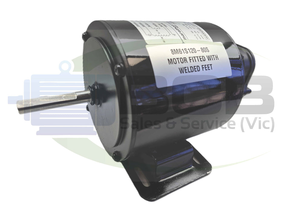 FASCO ( MARATHON ) HVAC 8061S120-80WDFT FAN MOTOR FITTED WITH WELDED FEET 370W 6POLE (900RPM) SINGLE SPEED
