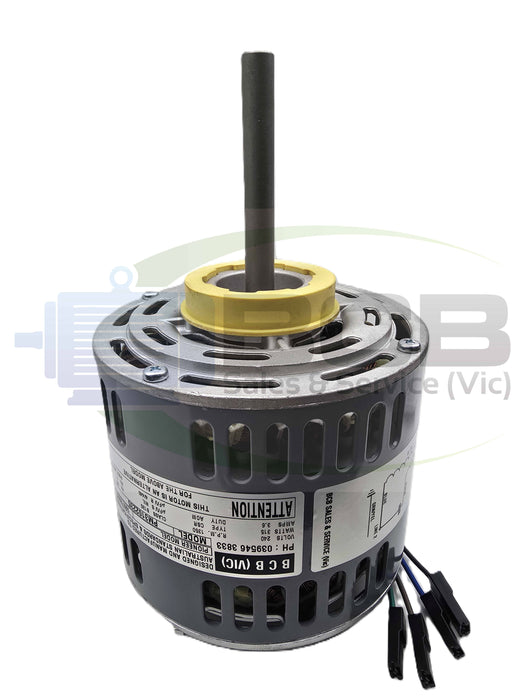 FASCO ( MARATHON )  BRAEMAR 600/750W DUCTED HEATER FAN MOTOR 4POLE (1400RPM) SINGLE SPEED