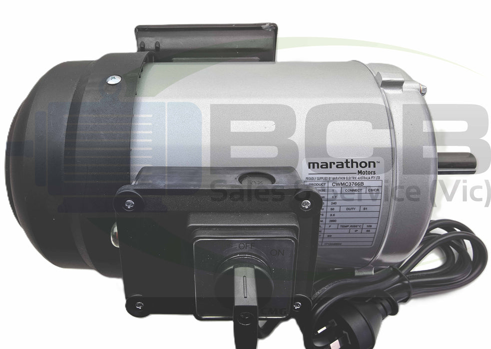 FASCO ( MARATHON ) 809222XTE-C12 1650W 2POLE (2900RPM) BRICKSAW MOTOR B56 FRAME