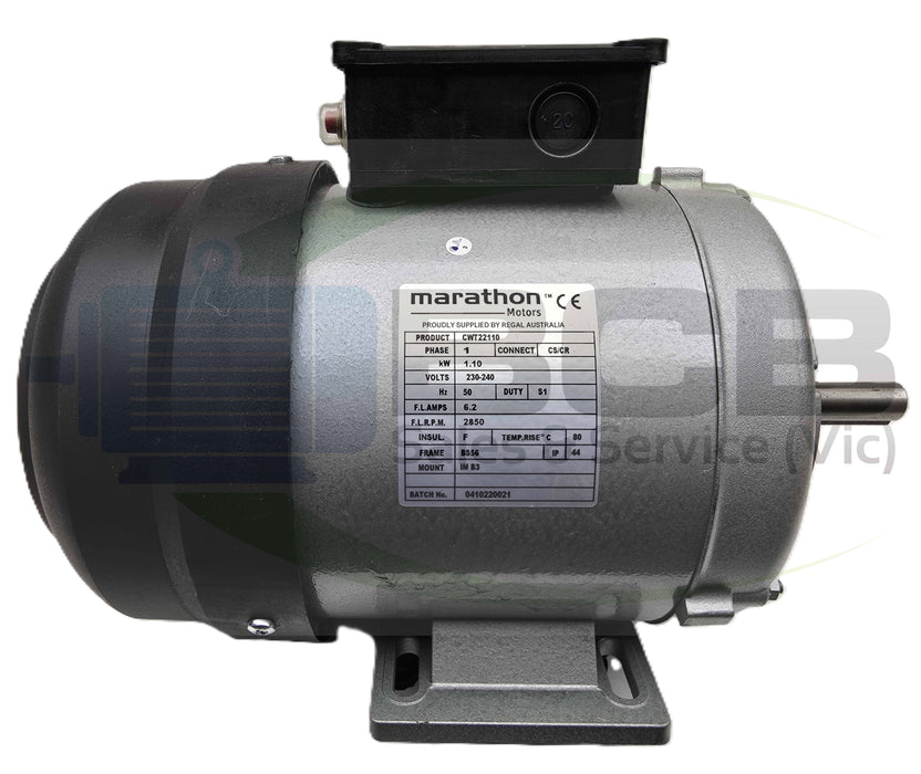 FASCO ( MARATHON ) 809222QTE-C01 750W 2POLE (2900RPM) GENERAL PURPOSE MOTOR B56 FRAME