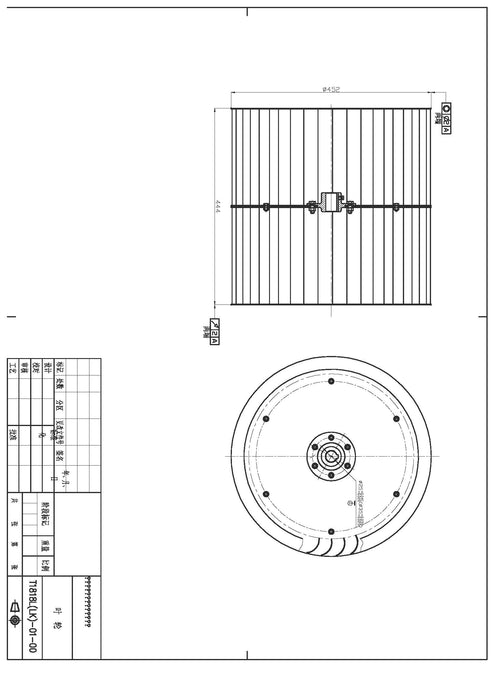 18X18 STEEL WHEEL