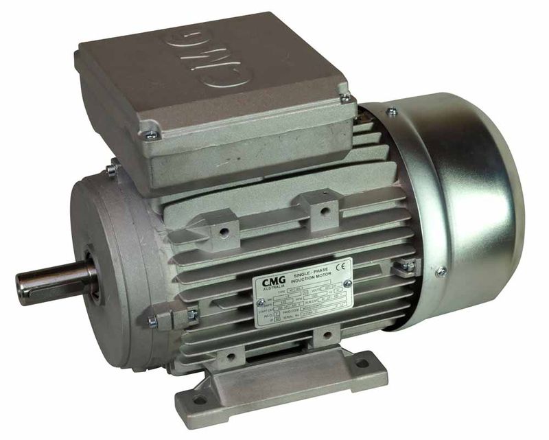 0.75KW CMG MARATHON SINGLE PHASE 240V 4POLE (1400RPM) FOOT MOUNT MOTOR