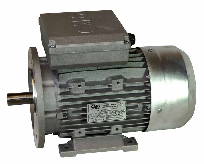 3.0KW CMG MARATHON SINGLE PHASE 240V 4POLE (1400RPM) FLANGE MOUNT MOTOR